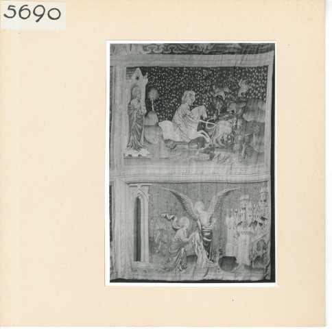 Angers : Tapisserie de l'Apocalypse, détails