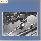 Morannes : Grands moulins (vue aérienne)