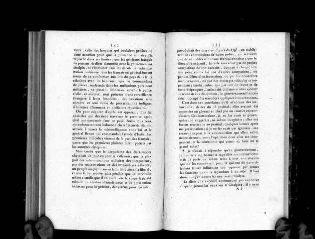 Quelques explications sur la République cisalpine, par C. J. Trouvé