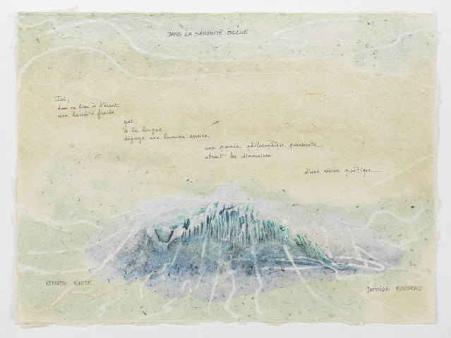 Dans la sérénité bleue