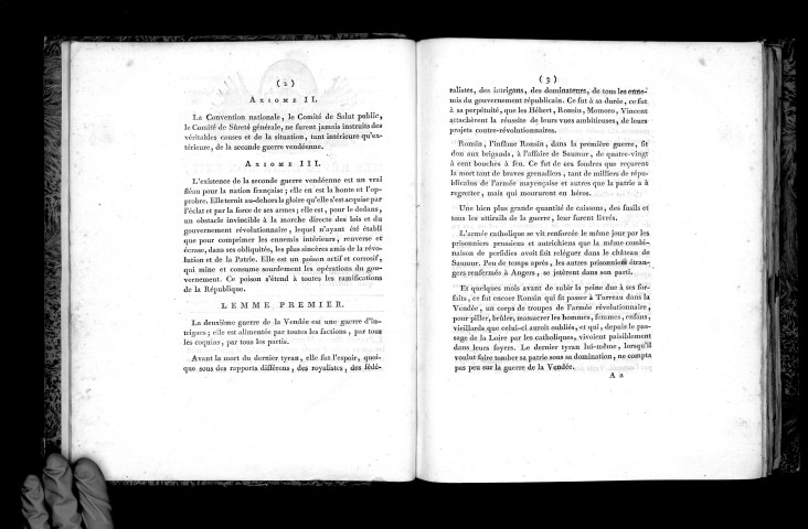 Mes rêves dans mon exil, ou coup d'oeil politique et militaire sur la Vendée..., par le citoyen Hector Legros, adjudant général