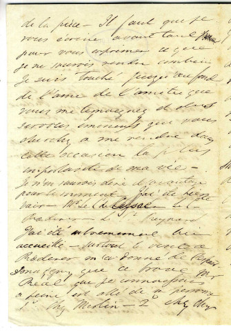 Correspondance du Dr. Edwards avec Pierre-Jean David d'Angers