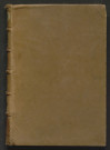Liste des débuts des chapitres de tous les livres de la Bible, de la Genèse à l'Apocalypse, avec courte explication de chacun d'eux. Premiers mots : « In principio. De operibus sex dierum... »