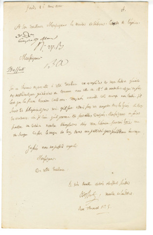 Bossut, de l'Institut