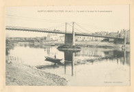 Saint-Florent-le-Vieil (M-et-L). Le pont et le quai de la gendarmerie