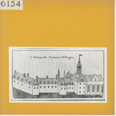 Angers : Abbaye Toussaint (1716)