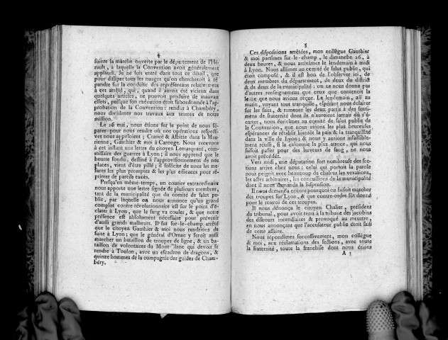 Rapport fait à la Convention nationale, par P. C. Nioche, sur les malheureux événements arrivés à Lyon, le 29 mai 1793, l'an IIe
