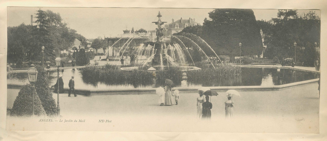 1575. Angers. Le Jardin du Mail
