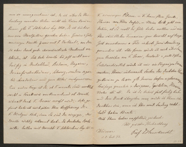 Haussknecht, Heinrich Carl