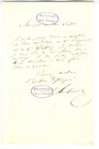 Correspondance de Dufresnay avec Pierre-Jean David d'Angers