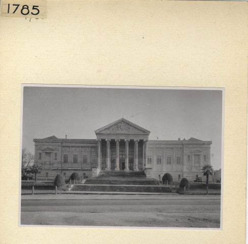Angers : Vue d'ensemble du Palais de justice