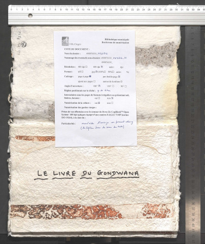 Le Livre du Gondwana