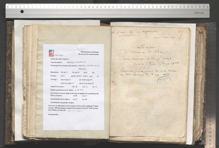 Les enfants d'Adam et d'Eve