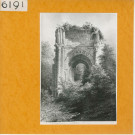 Vernantes : Abbaye du Louroux, ruines