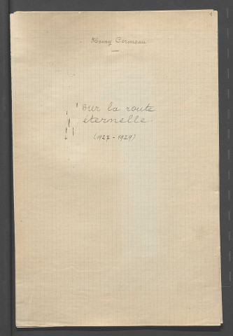 Sur la route éternelle