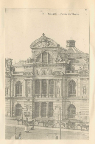 65. Angers. Façade du Théâtre