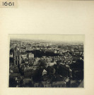 Angers : vue générale vers la tour Saint-Aubin et le logis Barrault