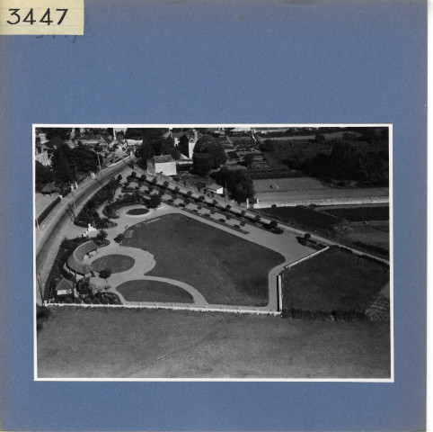 Beaulieu-sur-Layon : Vue aérienne