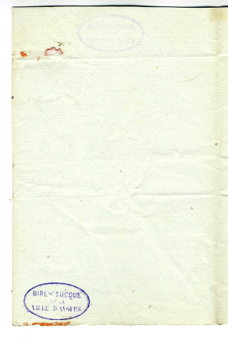 Correspondance de Lavoisier [à M. Cloiseau]