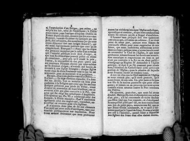 Conclusion des ministres catholiques qui, dans les églises paroissiales de Saint-Samson et de la Trinité d'Angers, ont combattu publiquement un catéchisme anonyme où se trouvent les plus grossières erreurs