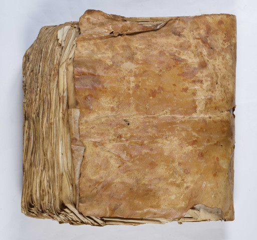 Comptes de Jehan Legay, argentier de Jeanne de Laval, reine de Sicile, du 1er mars 1455-1456 au 31 mars 1457-1458