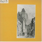 Angers : Rue Courte et tour Saint-Aubin