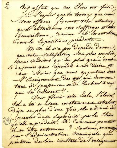 Discours de Jean-Michel Mercier, de Versailles, peintre d'histoire, aux distributions des prix de l'Ecole de dessin d'Angers dont il était directeur