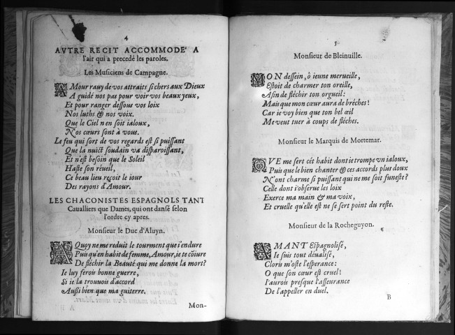 Les fées des forests de St-Germain. Ballet dansé par le roy en la salle du Louvre, le II. jour de février 1625.