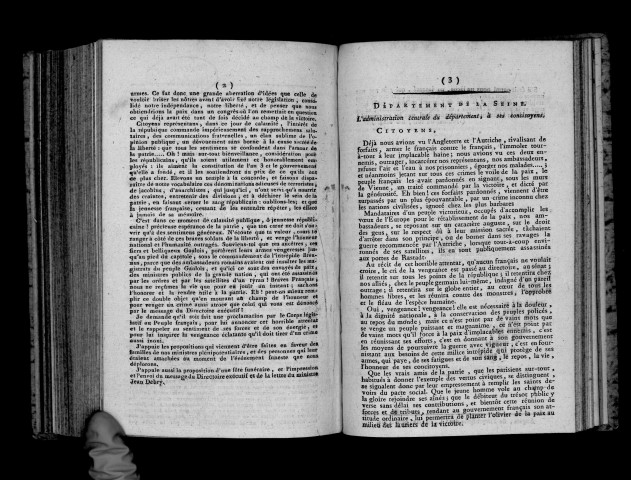 Discours de Talot, sur le message du Directoire concernant l'assassinat des plénipotentiaires à Rastadt