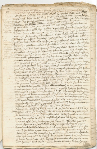 Mémoire sur la vie de Henri Arnauld, évêque d'Angers