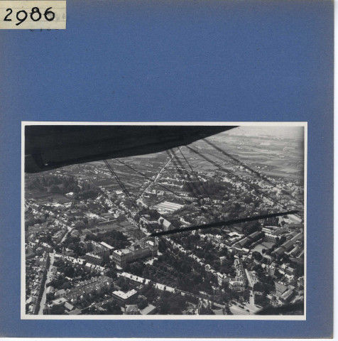 Angers : Vue aérienne du quartier de l'Université catholique