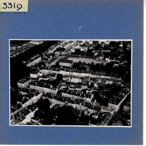 Angers : Vue aérienne du quartier de la rue Desjardins