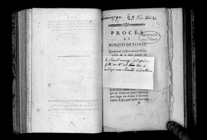 Procès du marquis de Favras