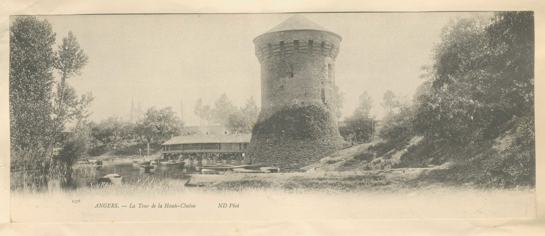 1576. Angers. La Tour de la Haute-Chaîne