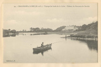 94. Chalonnes-sur-Loire (M-et-L). Paysage des bords de la Loire. Château du Fourneau de Candais