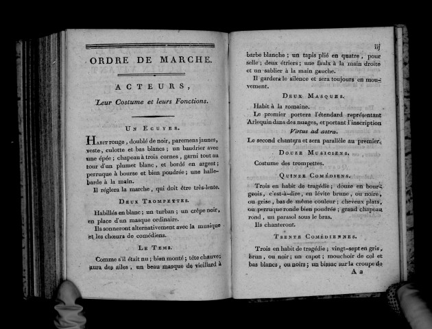 Apothéose d'Arlequin vivant. Mascarade astronomico-comique par des comédiens ruinés, (par Joachim Proust)