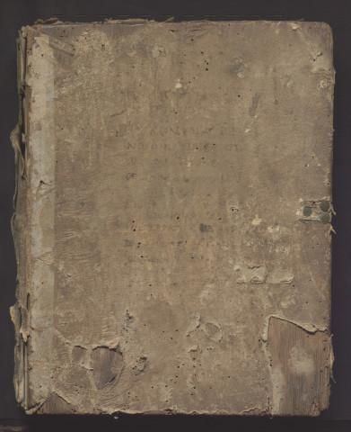 Manuscrit formé de deux parties