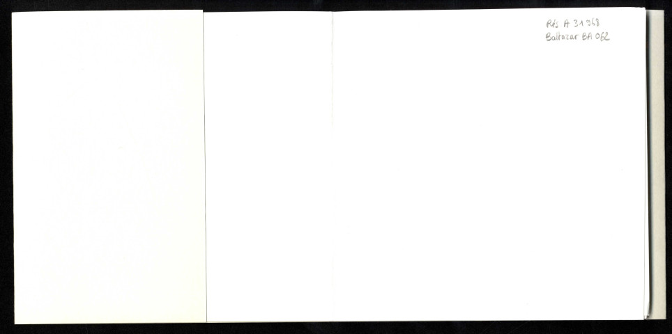 Prospectus pour l'eau Baltazar