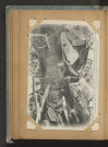 Commission des Ardoisières d'Angers - Exploitation par gradins renversés, méthode Blavier. Les Fresnais. Puits n°21, dégagement des blocs abattus à l'aide des treuils électriques.
