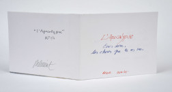 Ecris donc, les choses que tu as vues