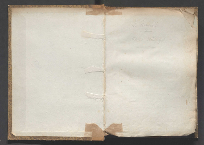 Œuvres diverses de l'abbé Jacques Rangeard