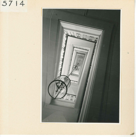 Angers : Grand escalier