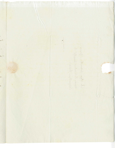 Correspondance de Volney [à La Revellière-Lépeaux]