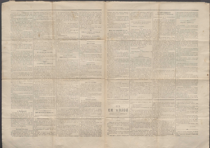 Le postillon. 2 janv. 1884 (2e année, n° 2)