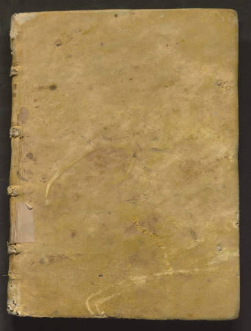 Justinien. Les Institutes, avec commentaire marginal peu étendu. Manquent le livre I et le début de II