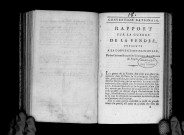Rapport sur la guerre de la Vendée, présenté à la Convention nationale, par les citoyens Richard et Choudieu