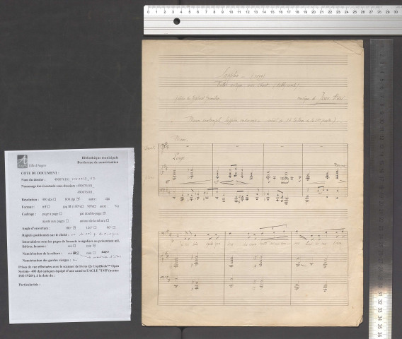 Sappho, poème antique