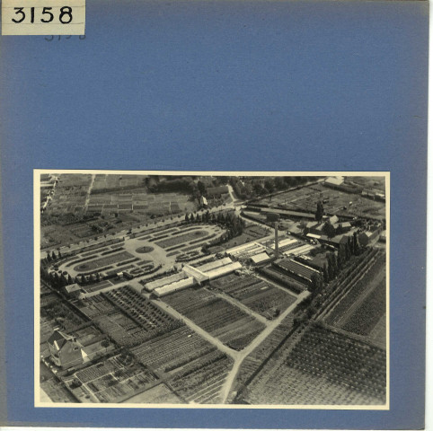 Angers : Quartier de La Roseraie, vue aérienne