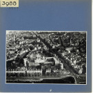 Angers : Château, vue aérienne