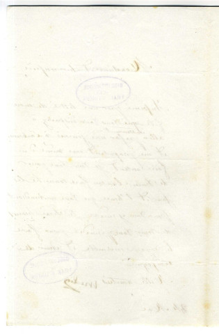 Correspondance de Merlin de Douai [à Pierre-Jean David d'Angers]